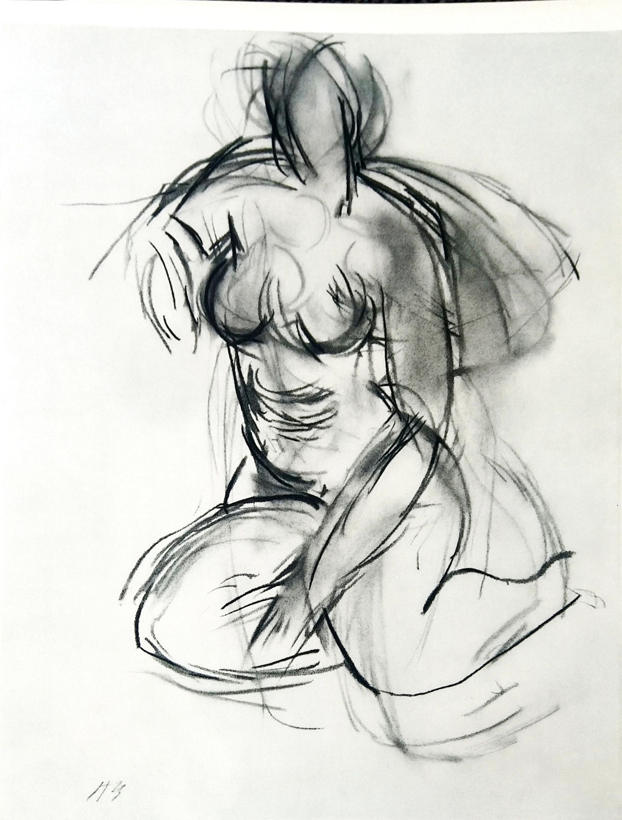 Henri Matisse, Dernières Oeuvres de Matisse, Nu Sans Visage I, 1958