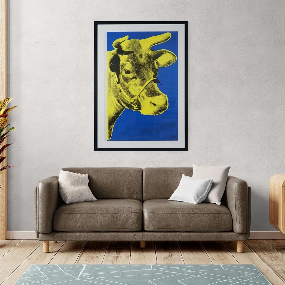 Andy Warhol, Cow, from Whitney Museum of American Art , 1971