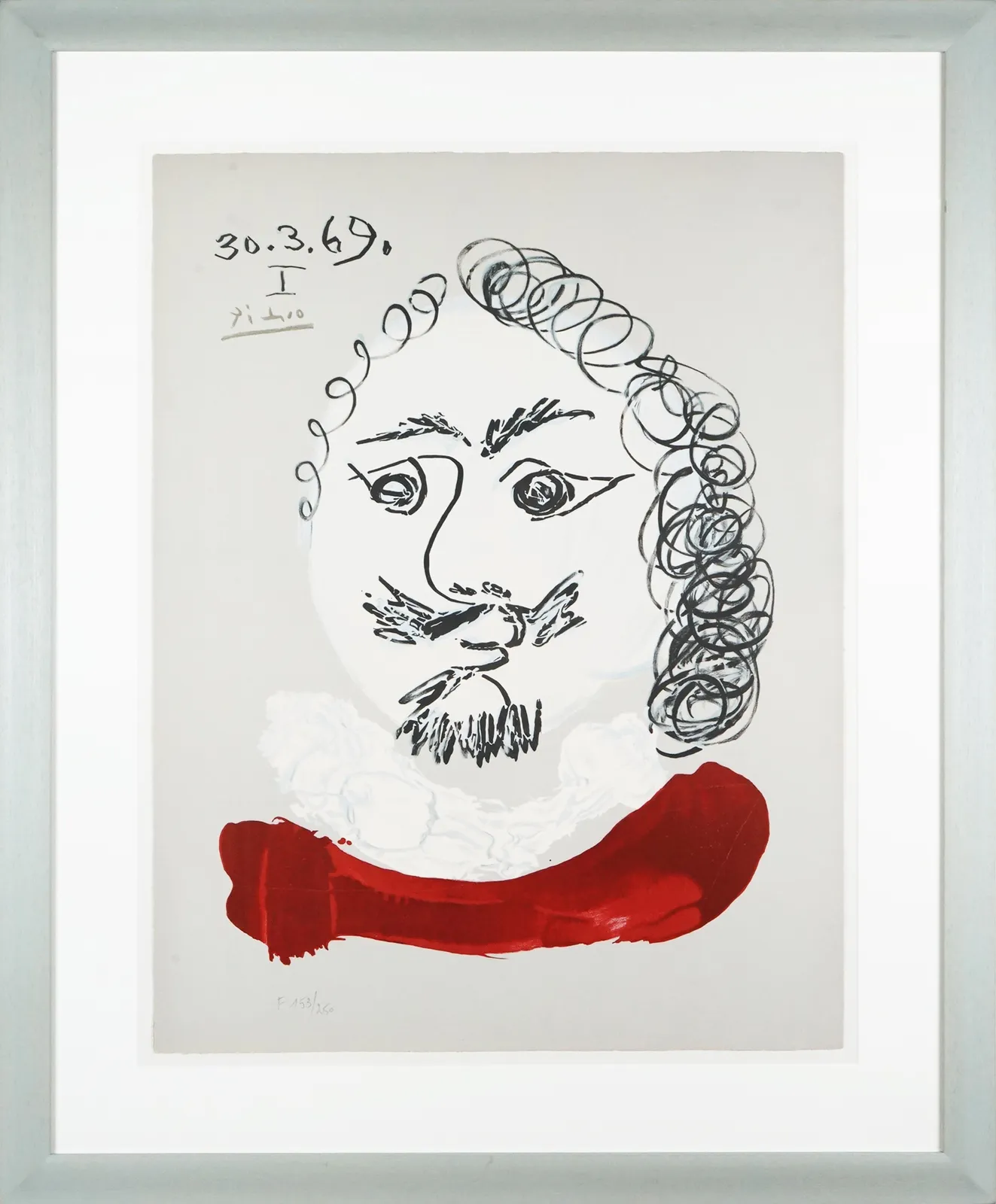 Pablo Picasso, Portrait Imaginaire 30/3/69 I, 1969