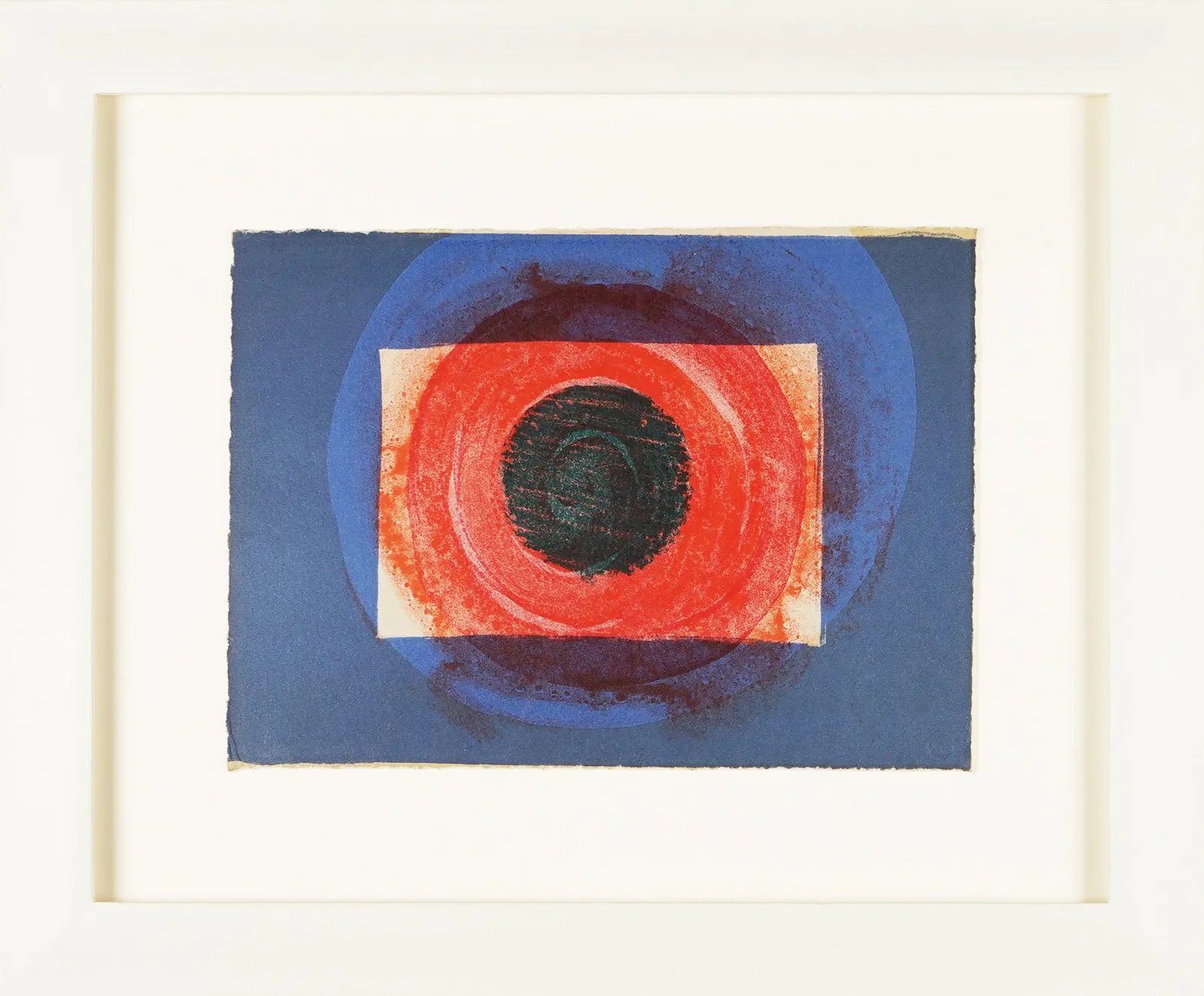 Howard Hodgkin, "Sun" from More Indian Views, 1976