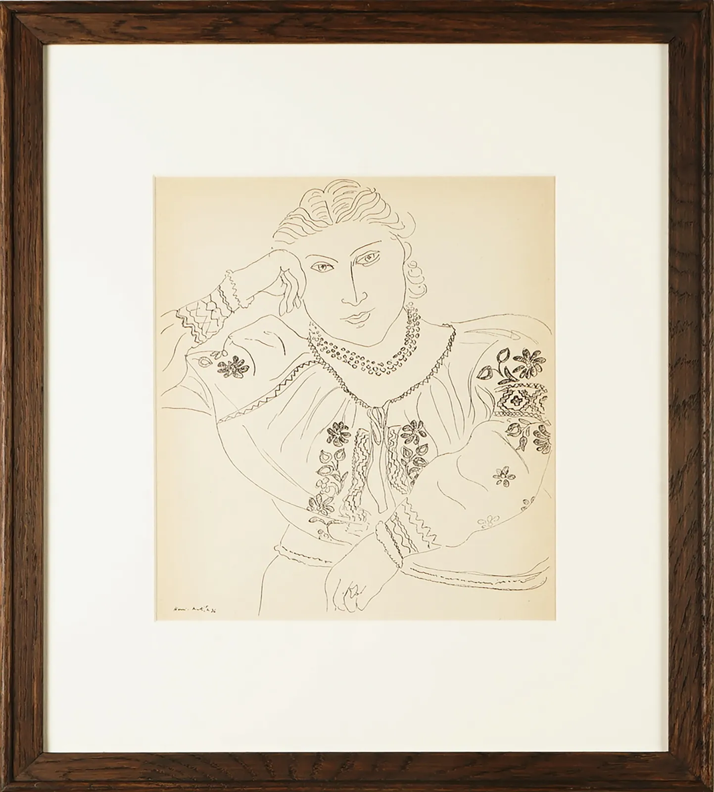 Henri Matisse, Cahiers d'Art - Dessins de Matisse XXV, 1936