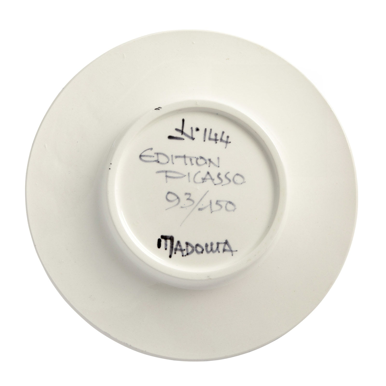 Pablo Picasso, Visage no. 144 (A. R. 480), 1963