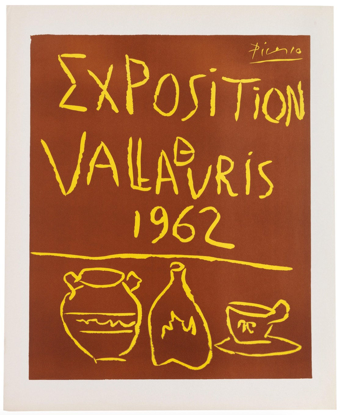 Pablo Picasso, Exposition de Vallauris 1962, 1962