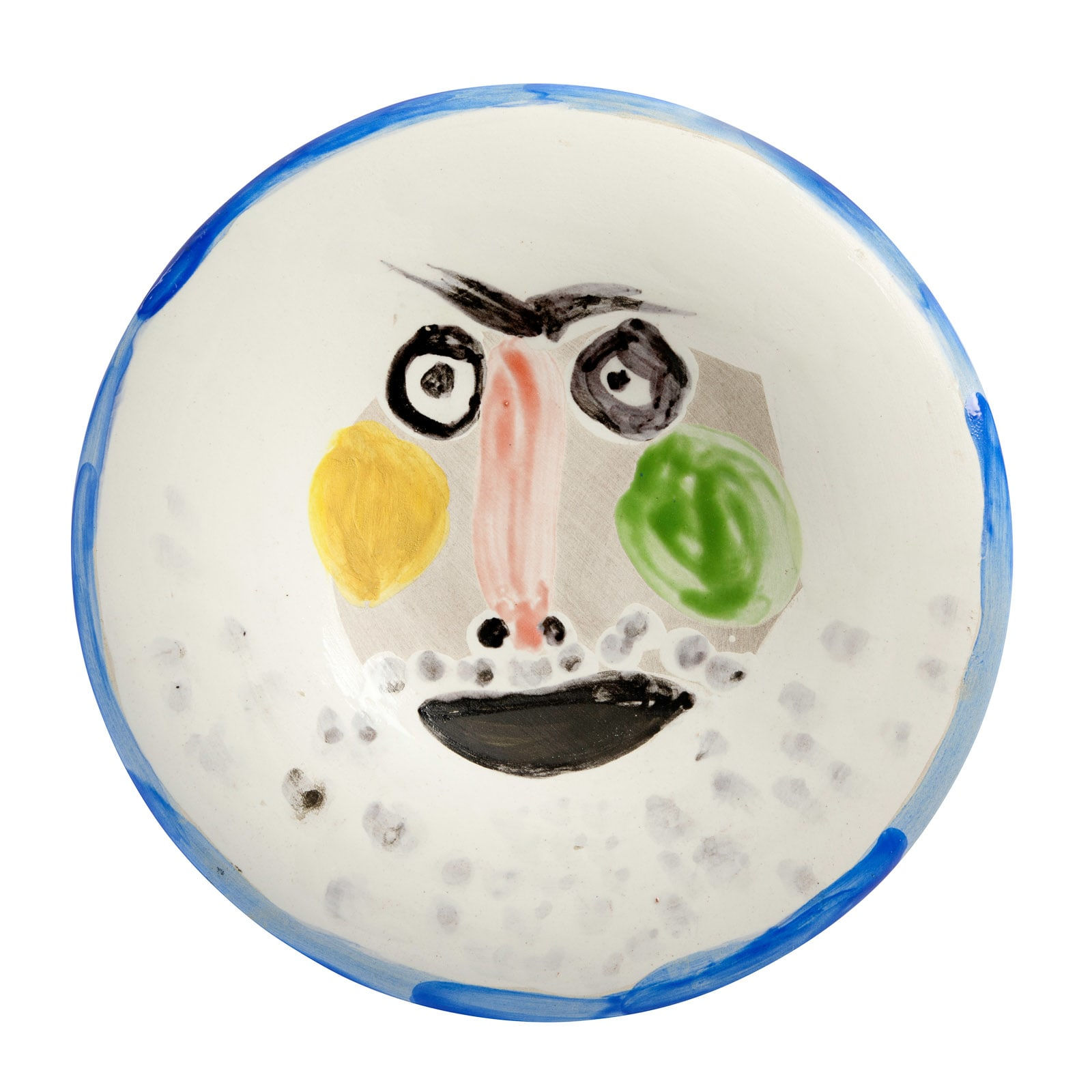 Pablo Picasso, Visage no. 203 (A. R. 496), 1963