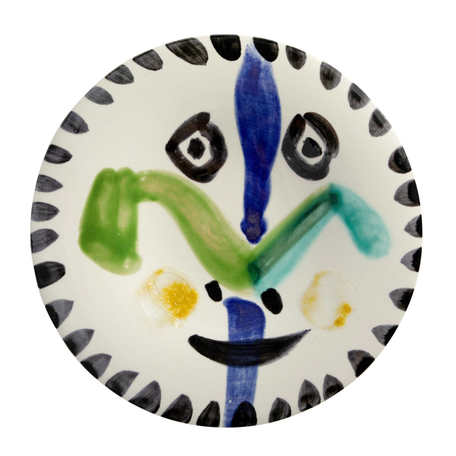 Pablo Picasso, Visage no. 144 (A. R. 480), 1963