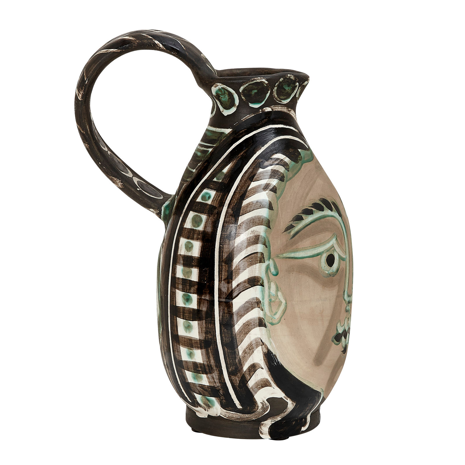 Pablo Picasso, Femme du barbu (A. R. 193), 1953