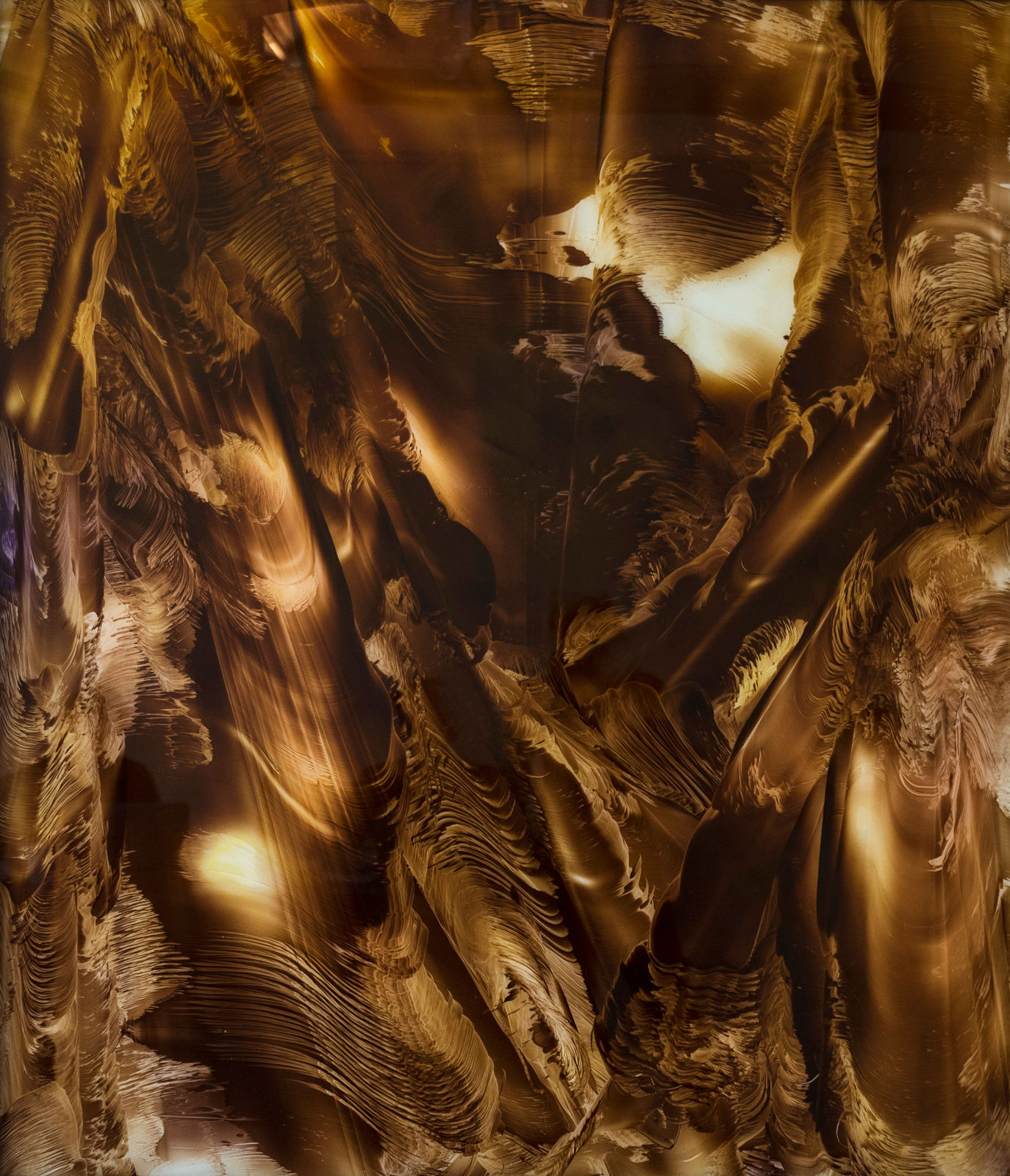 Camille Hannah, Woman in Amber, 2022