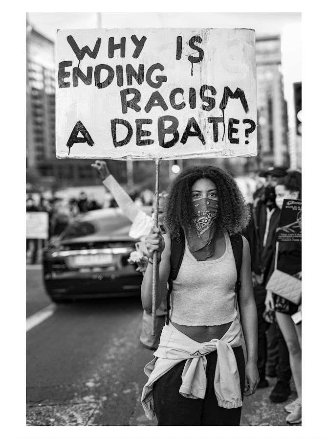 Misan Harriman, The Question - Nine Elms Lane, 7th June, 2020