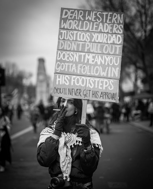 Misan Harriman, Drops Mic - London , January 13th, 2024