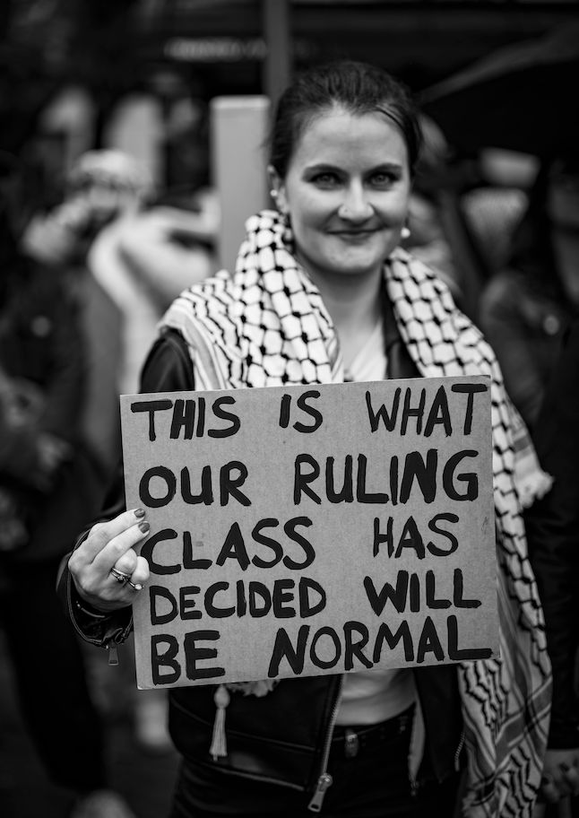 Misan Harriman, Shame on them! - London, 11th January, 2024