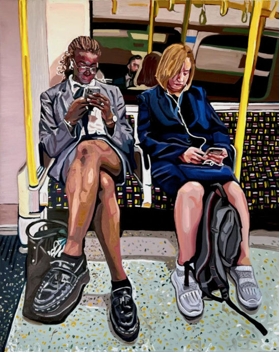 Emily Gillbanks, Things on The Circle and District Line, 2022