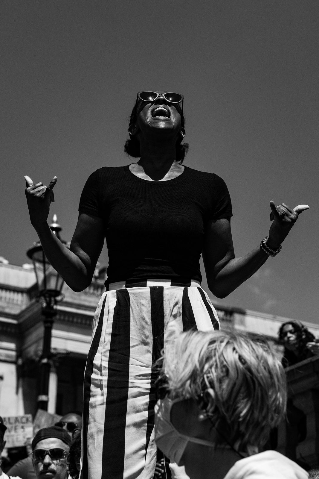 Misan Harriman, The Roar of Change - Trafalgar Square, 31st May, 2020