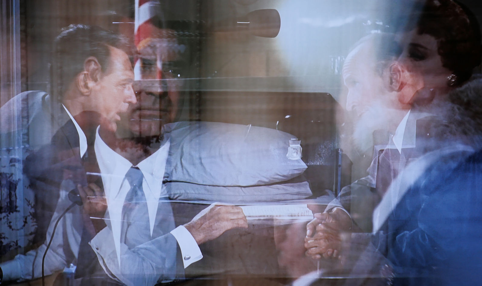 A still of movie within multiple layers.