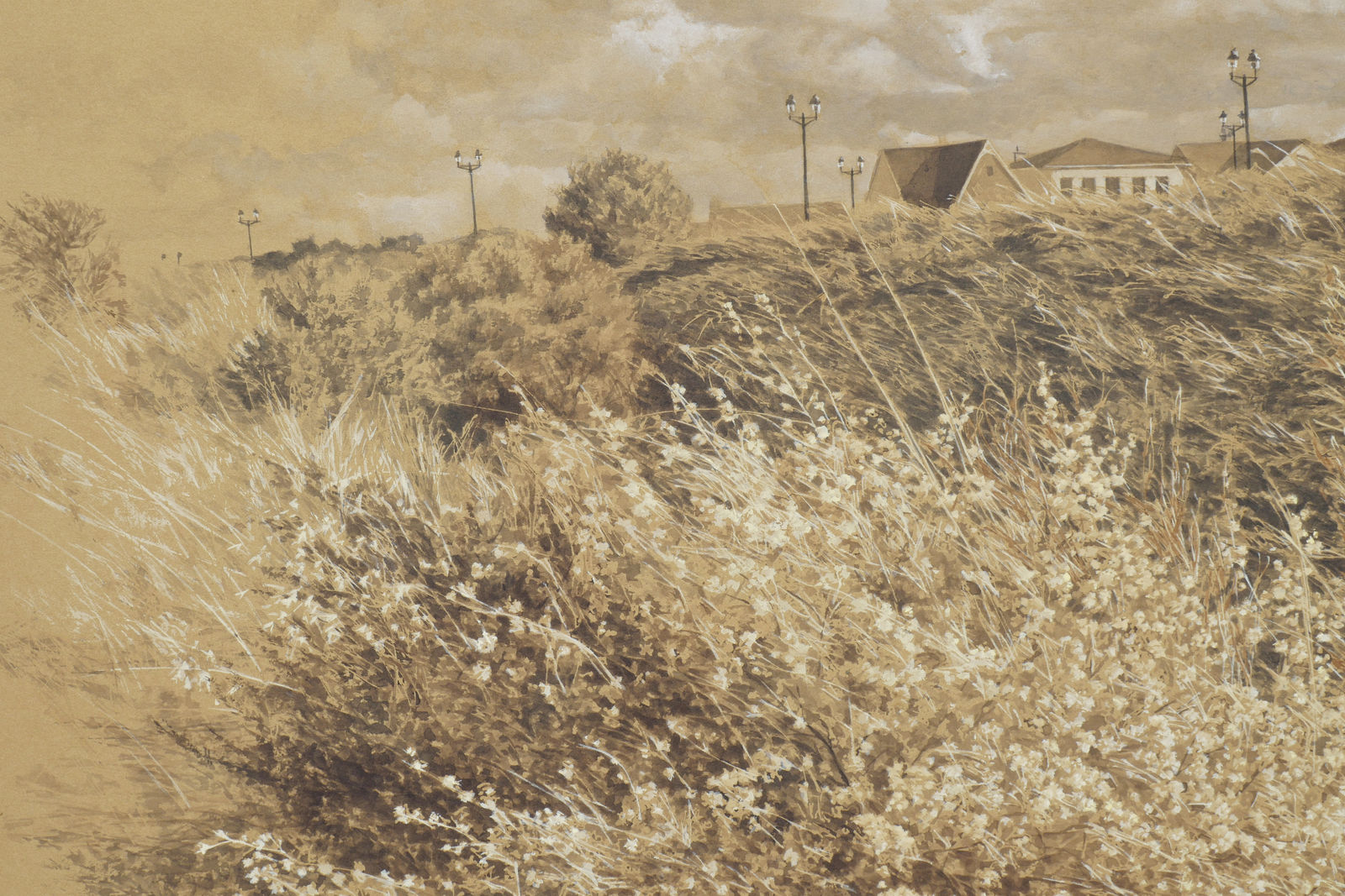 Sarah M. Newton, Bayfront & Railroad (elev. 24 ft), 2024