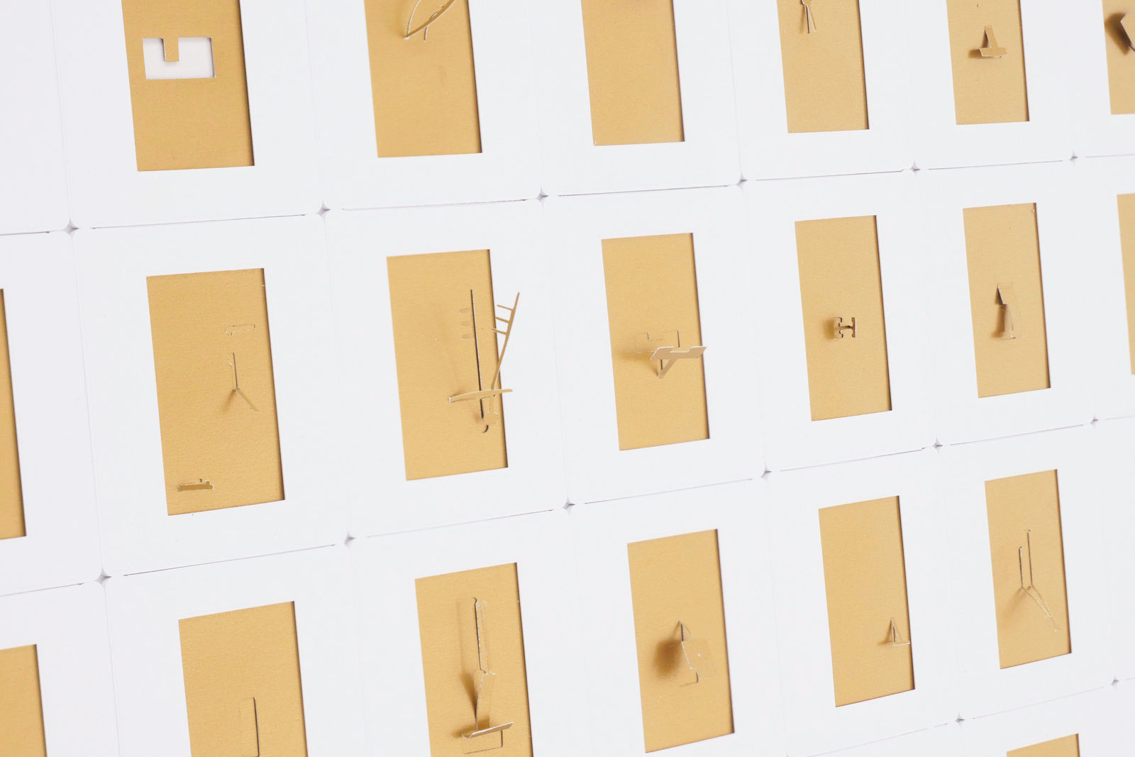 Marco Maggi, GOLD ARCHIVE, 2024