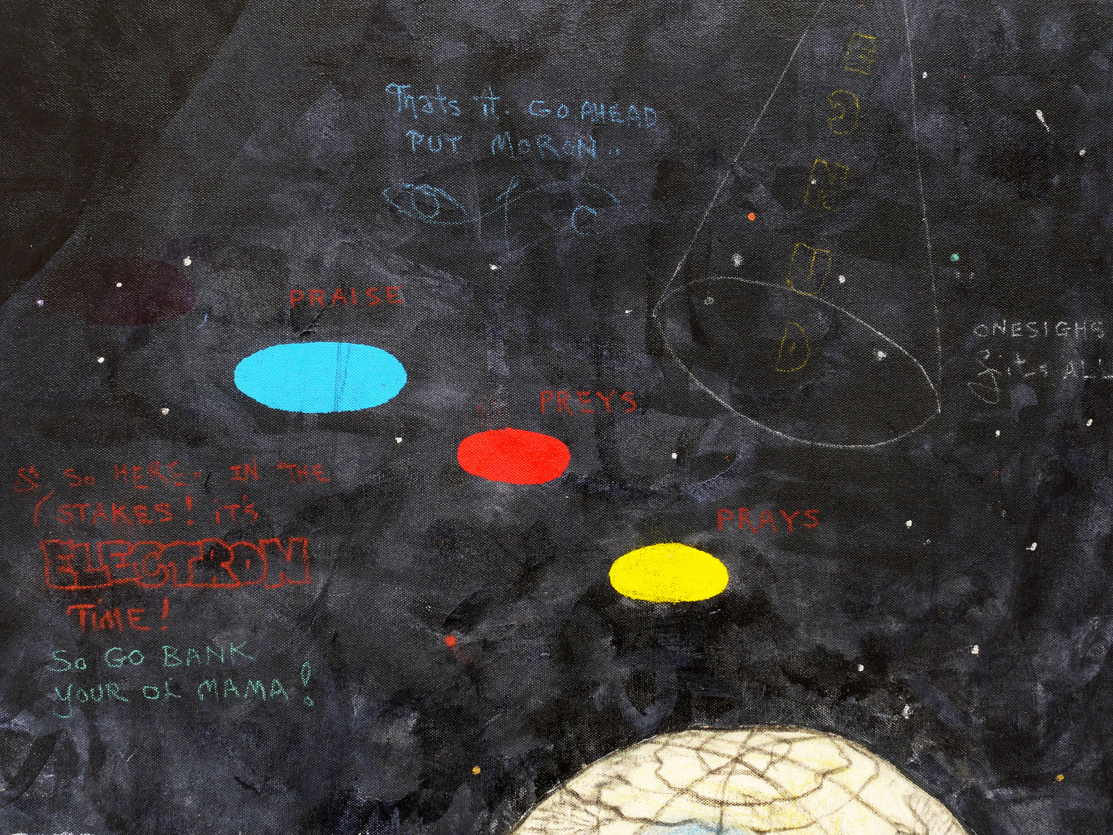 William T. Wiley, & So the Universe, 2008