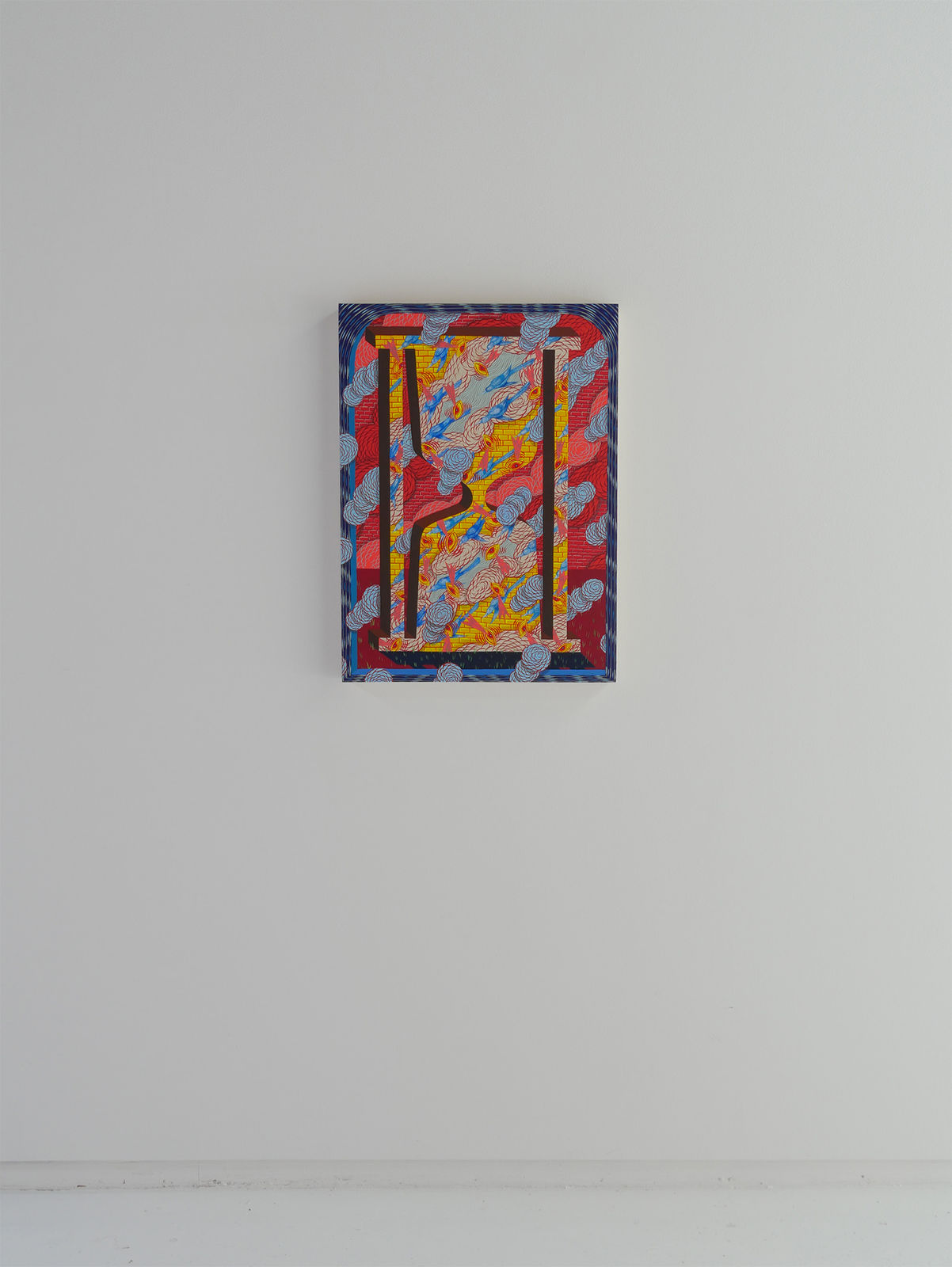 Installation view of Time Through a Window (a Window in Time).