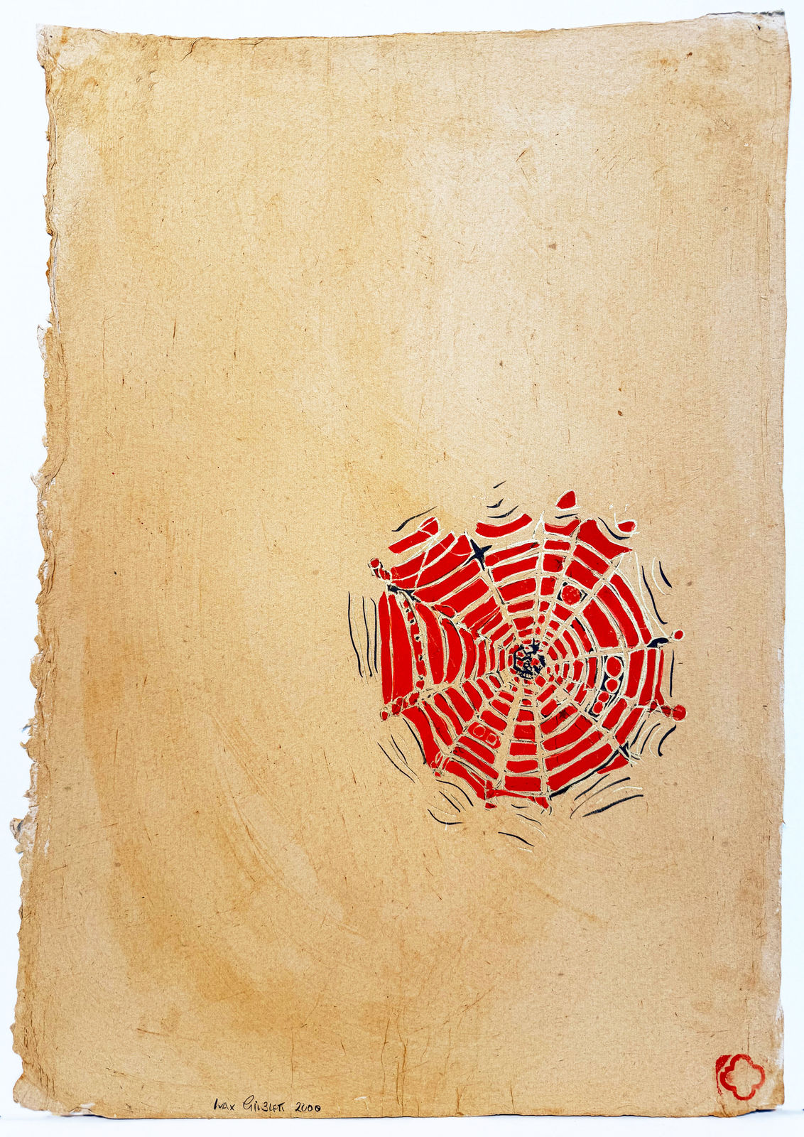 Max Gimblett, Her Visit, 2000