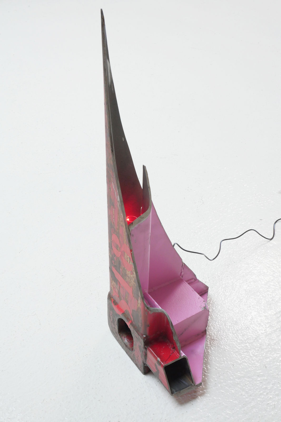 LOT-EK, #18 3D Shard Top+Side+Front with Corner Casting Floor Piece, 2023