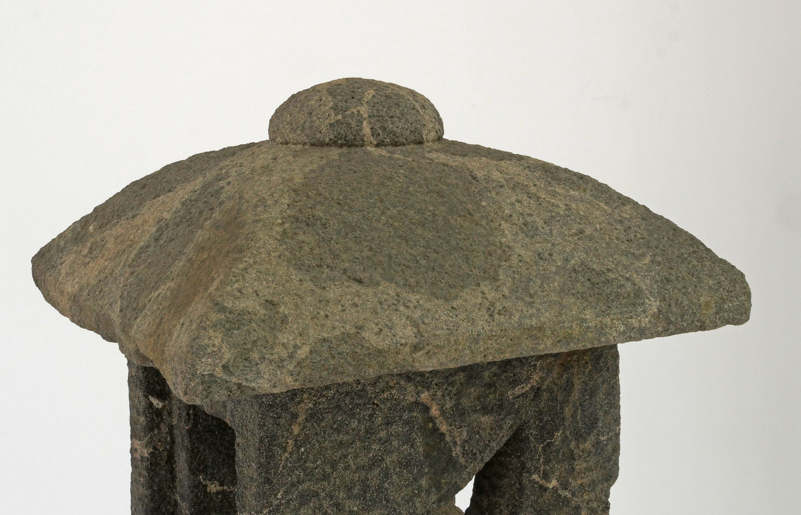 Domed topper for stone sculpture.