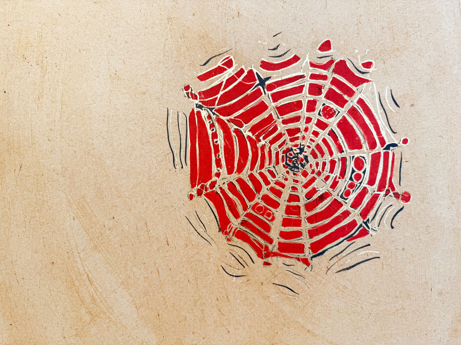 Max Gimblett, Her Visit, 2000