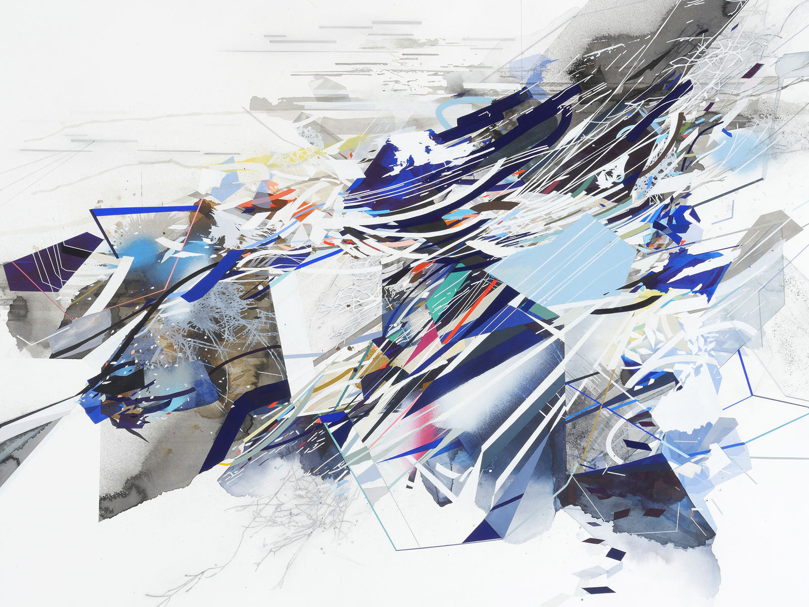 Detail of the right center portion of A Major/Minor Phase