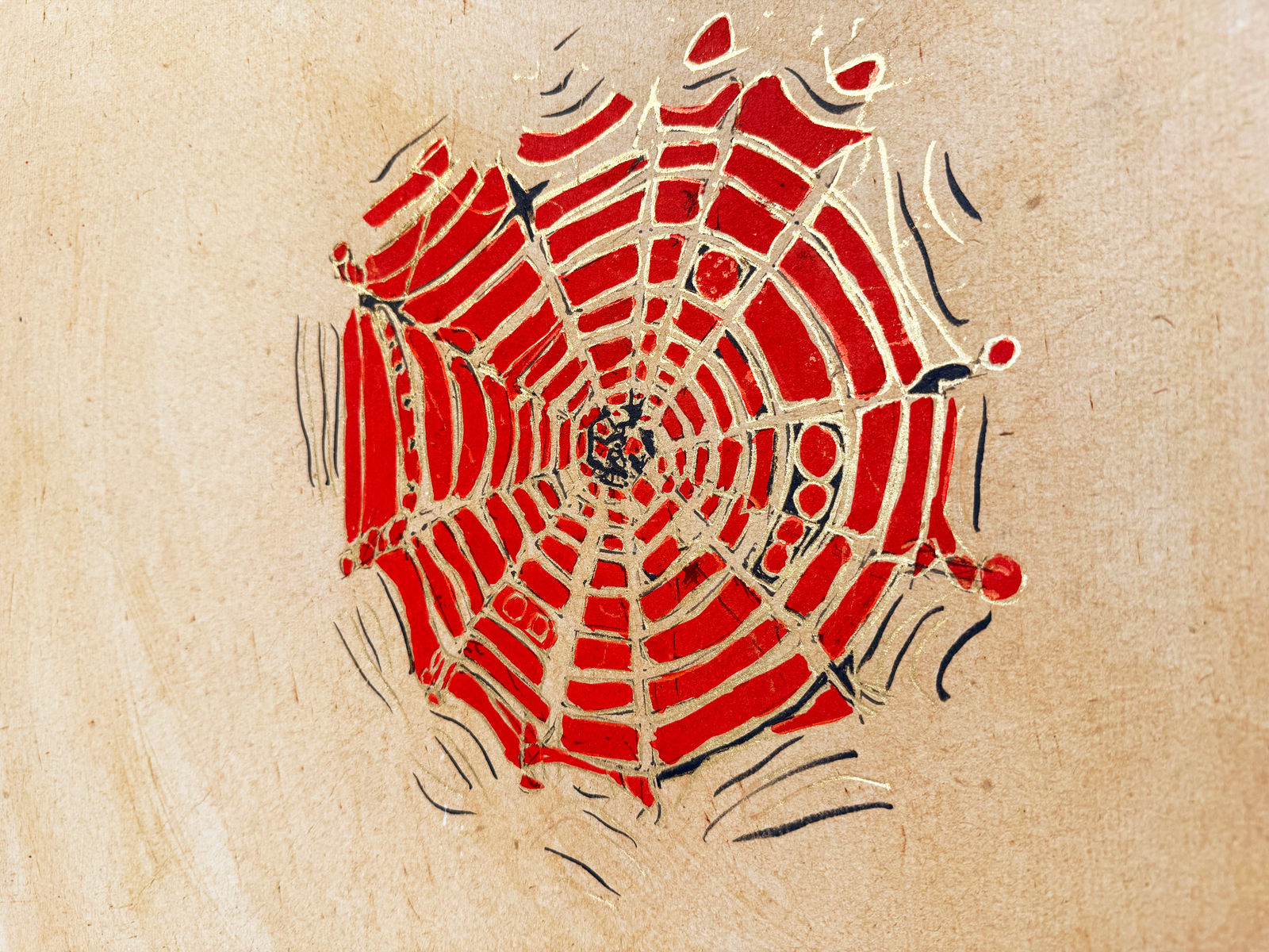 Max Gimblett, Her Visit, 2000