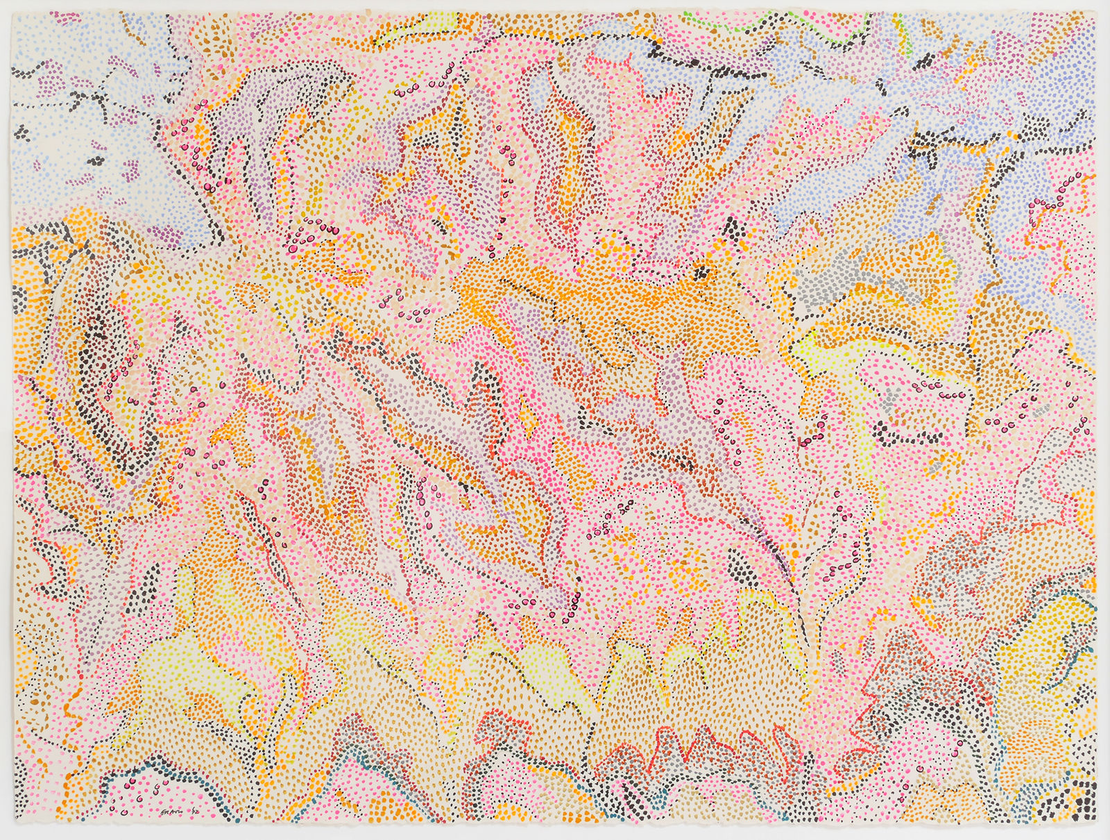 Nancy Graves, Geological Survey, Egton, England, 1972