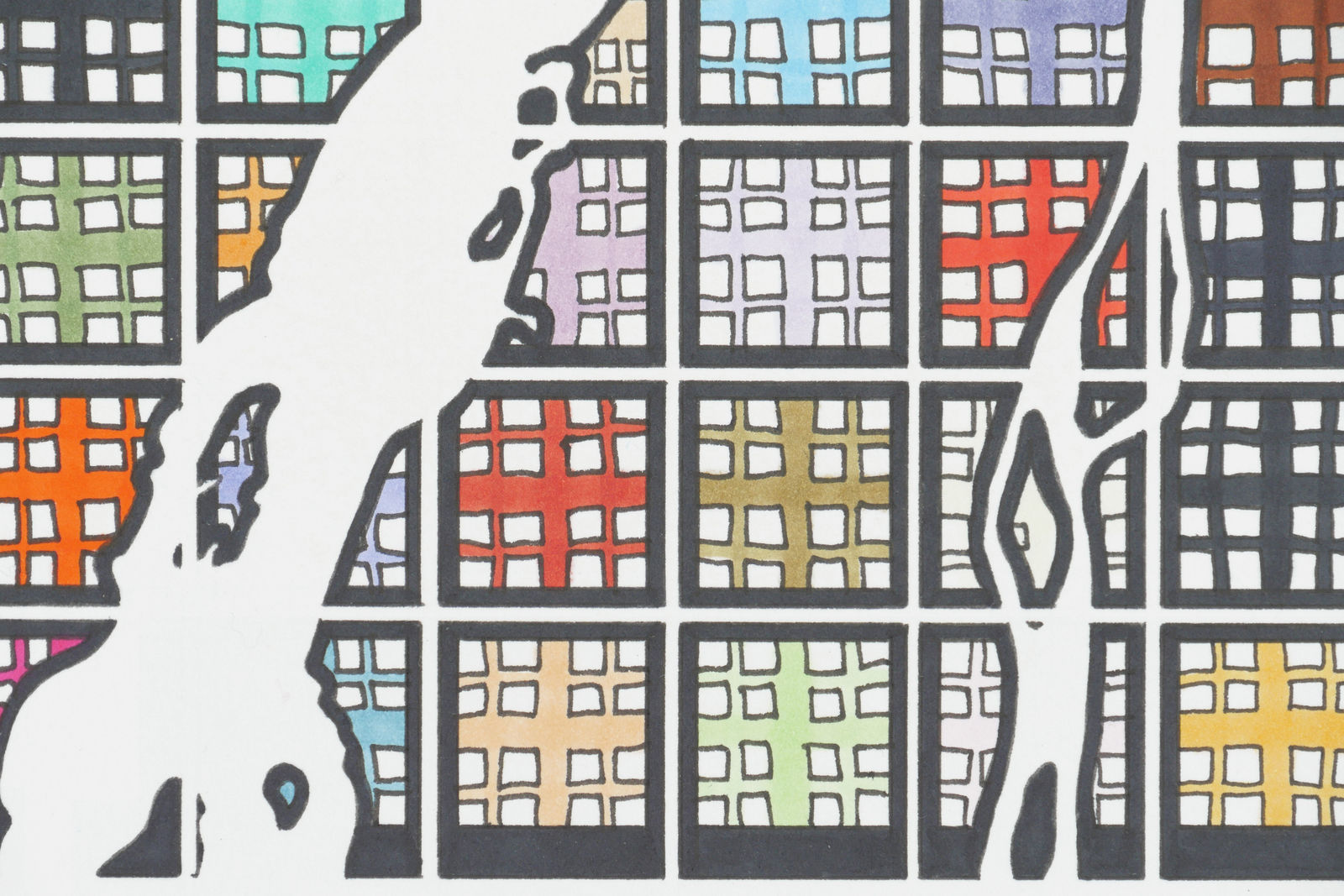 Close up #2 of Four Rivers