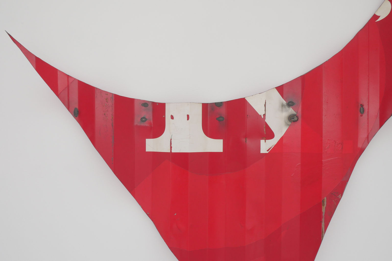 LOT-EK, #23 2D Leftover Side in Two Segments Wall Piece, 2023