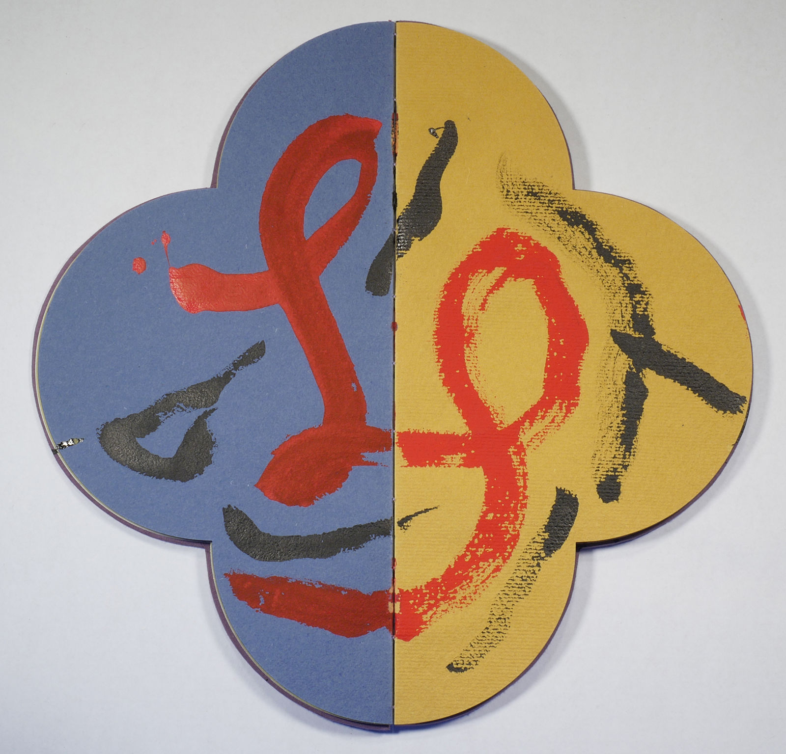 Max Gimblett, Quatrefoil Book, 2025