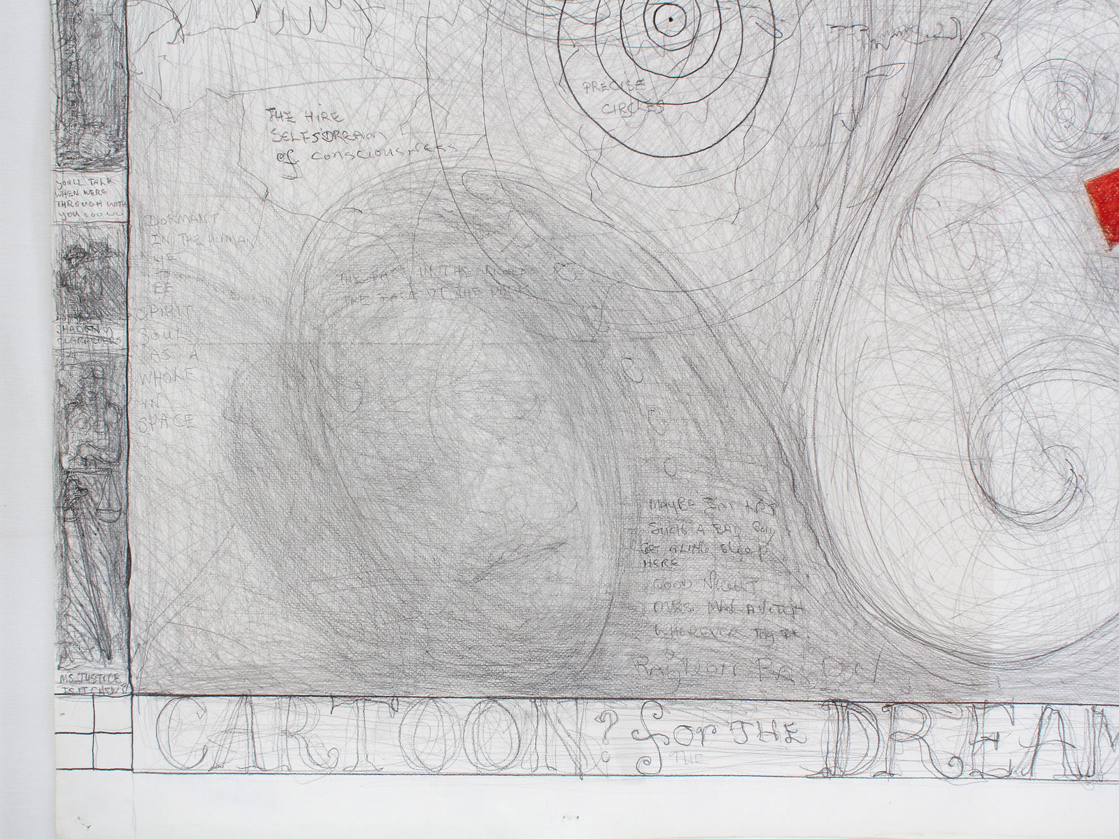 William T. Wiley, Cartoon for the Dreamer, 1986