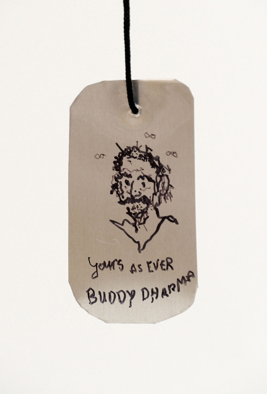 A detailed oshot of tag.