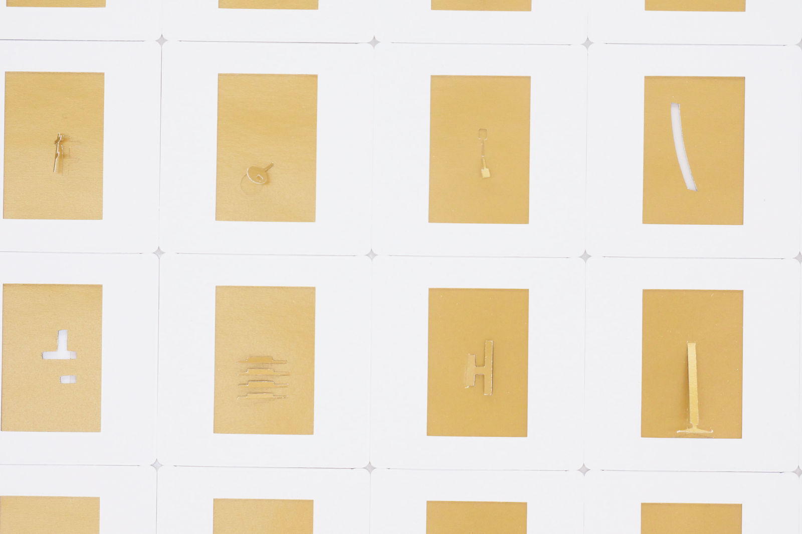 Marco Maggi, GOLD ARCHIVE, 2024