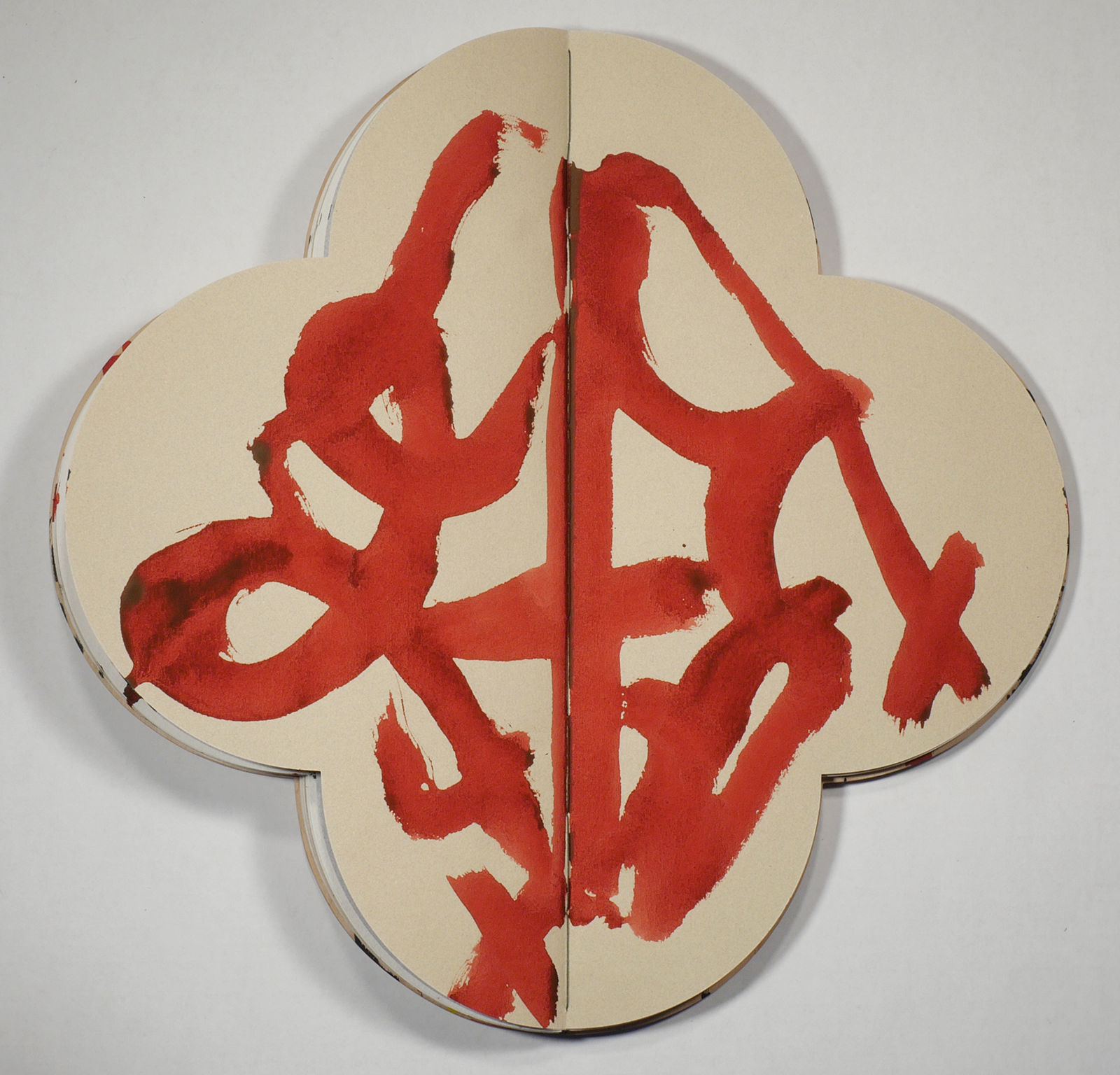 Max Gimblett, Quatrefoil Book, 2023