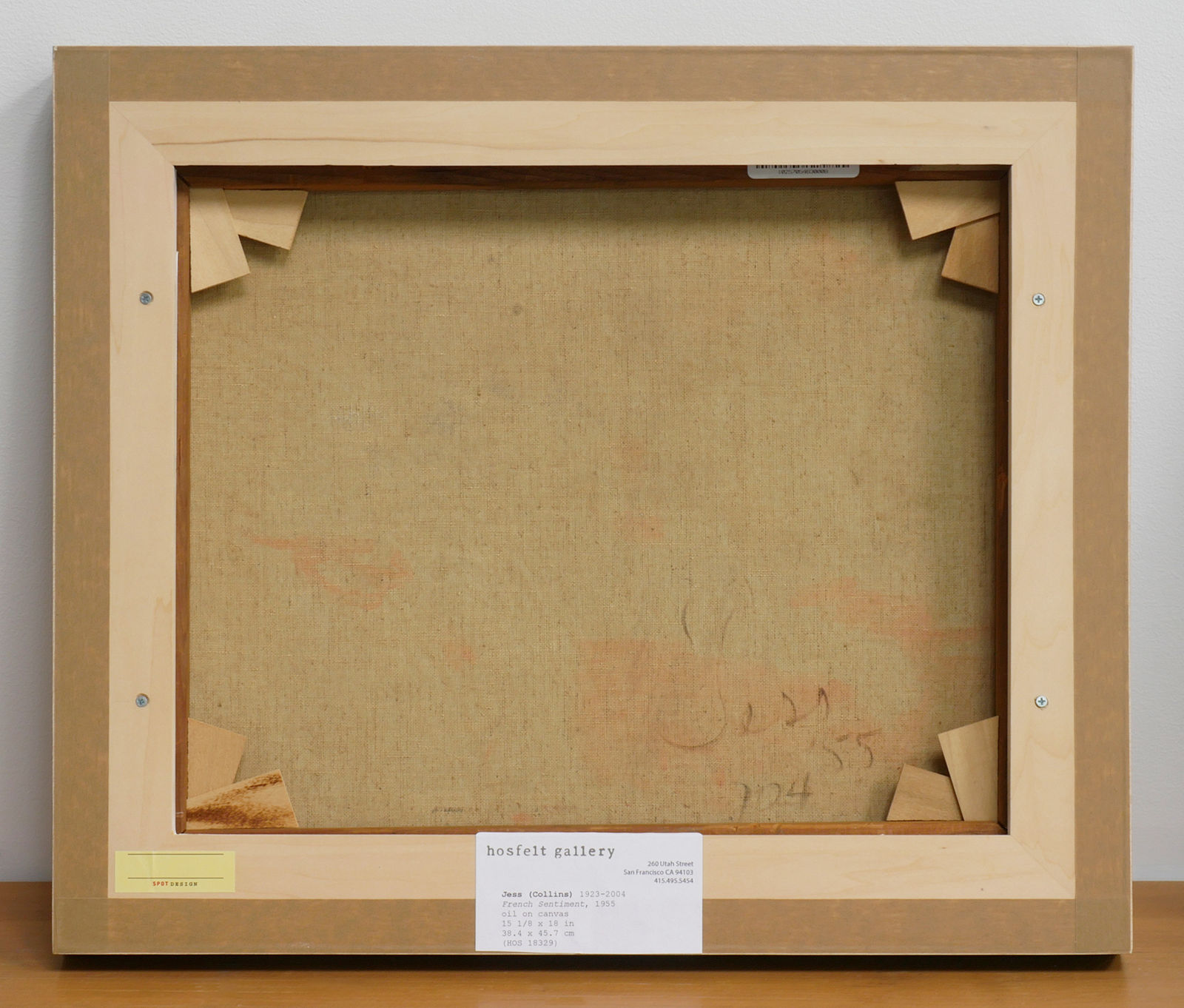 Jess (Collins), French Sentiment, 1955