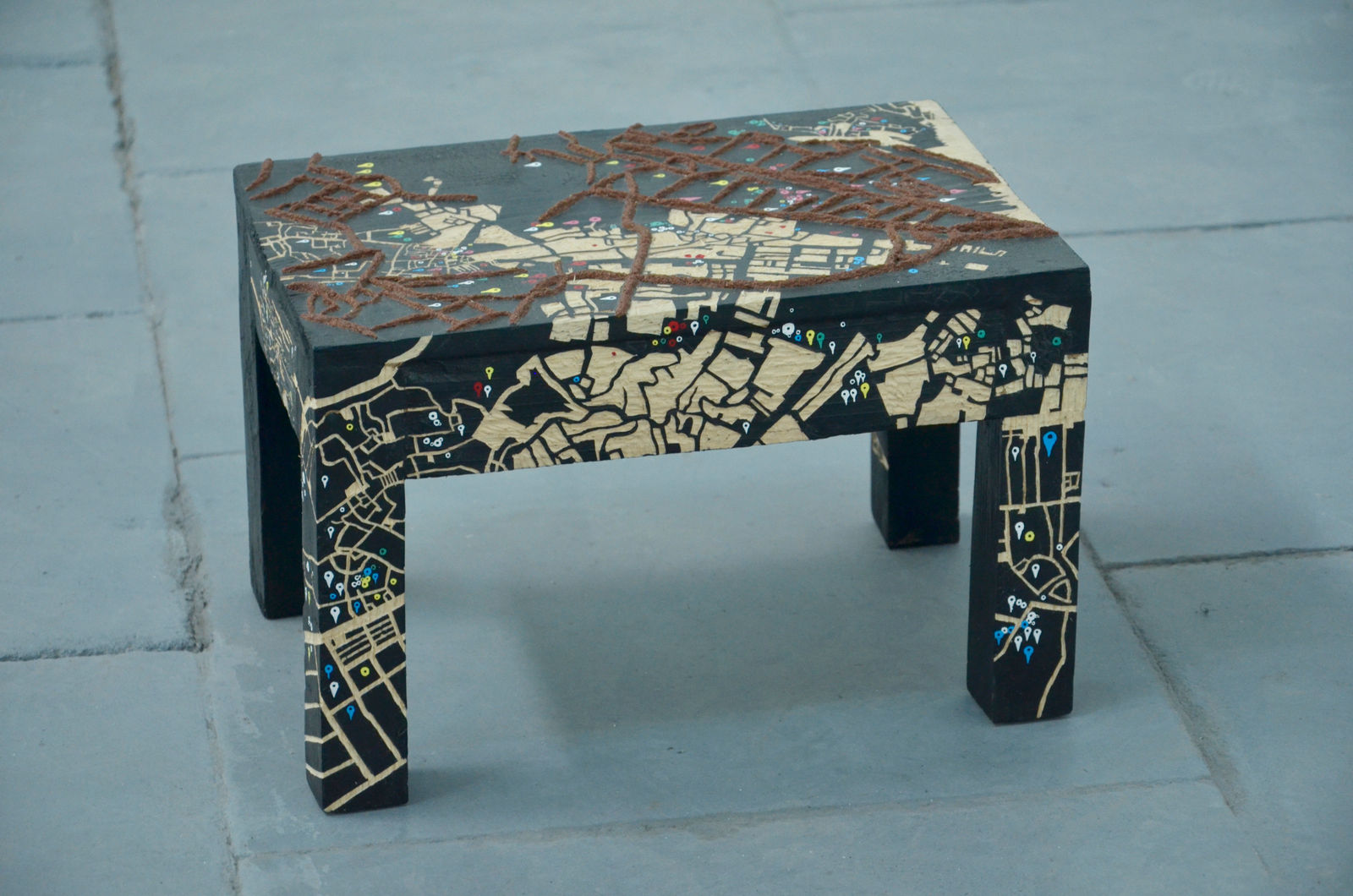 Alexandre Kyungu Mwilambwe, Ebonga sit down, c’est notre espace VI, 2017