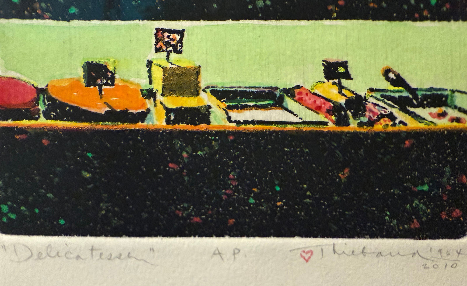 Wayne Thiebaud, Delicatessen, 1964/2010