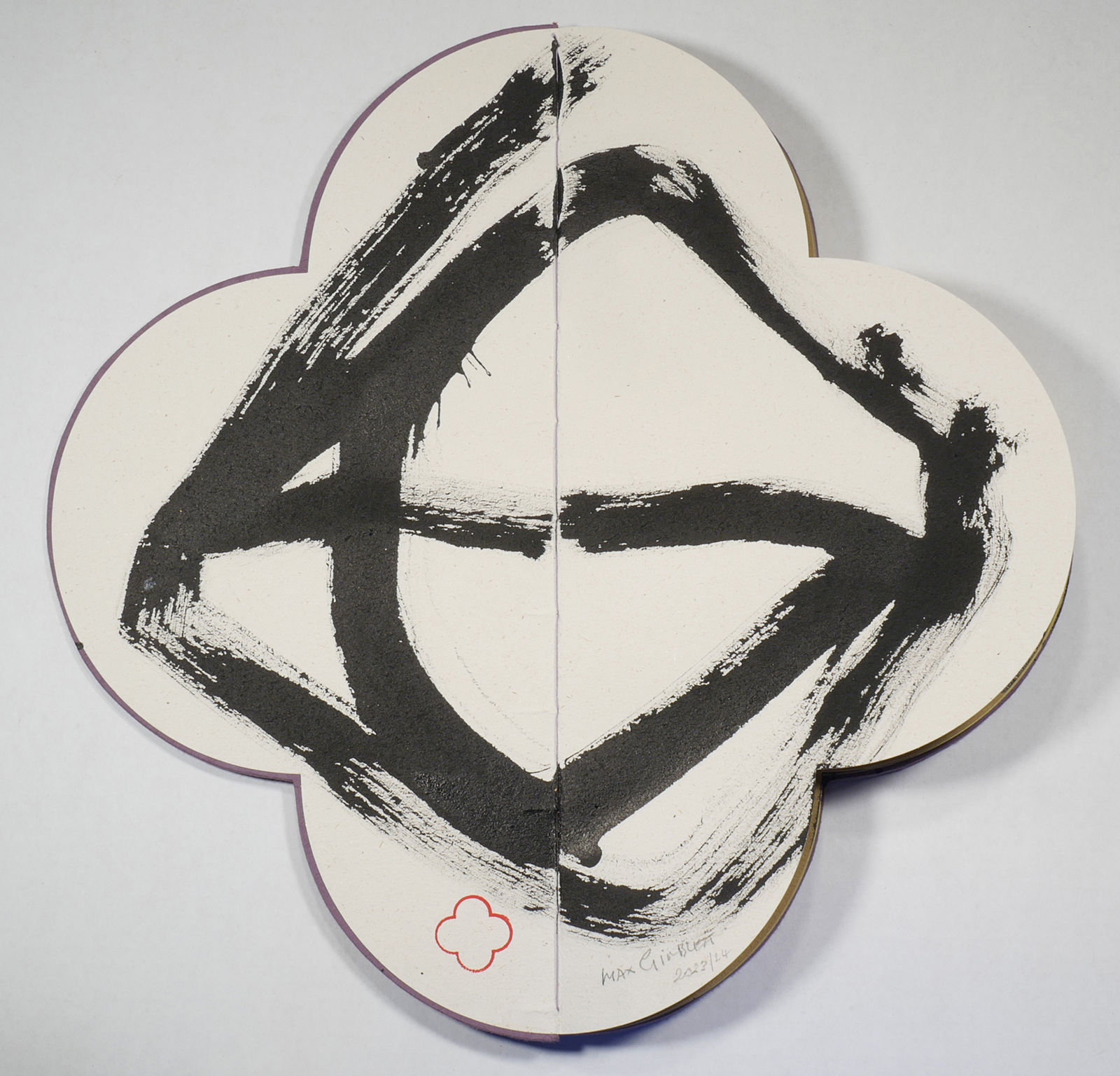 Max Gimblett, Quatrefoil Book, 2025