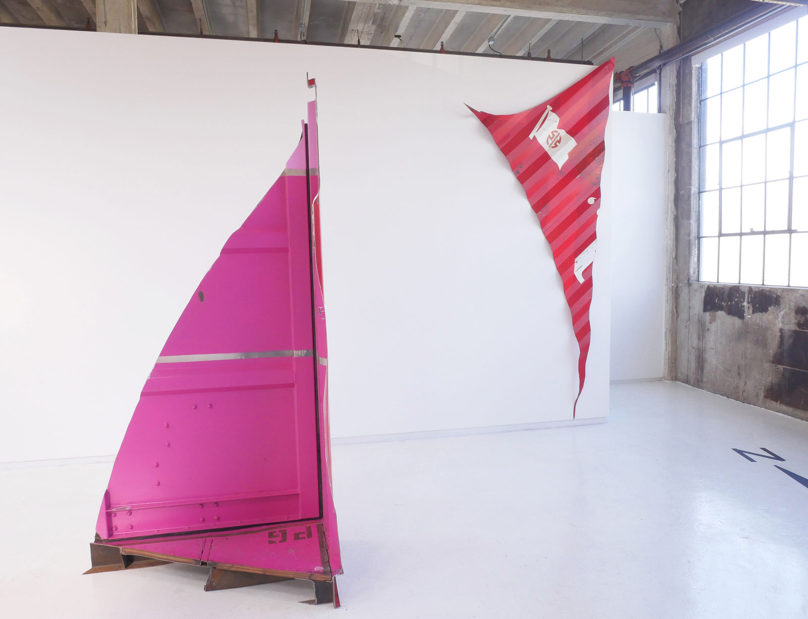 LOT-EK, #27 3D Circle+Triangle Bottom+Side+Rear, 2023