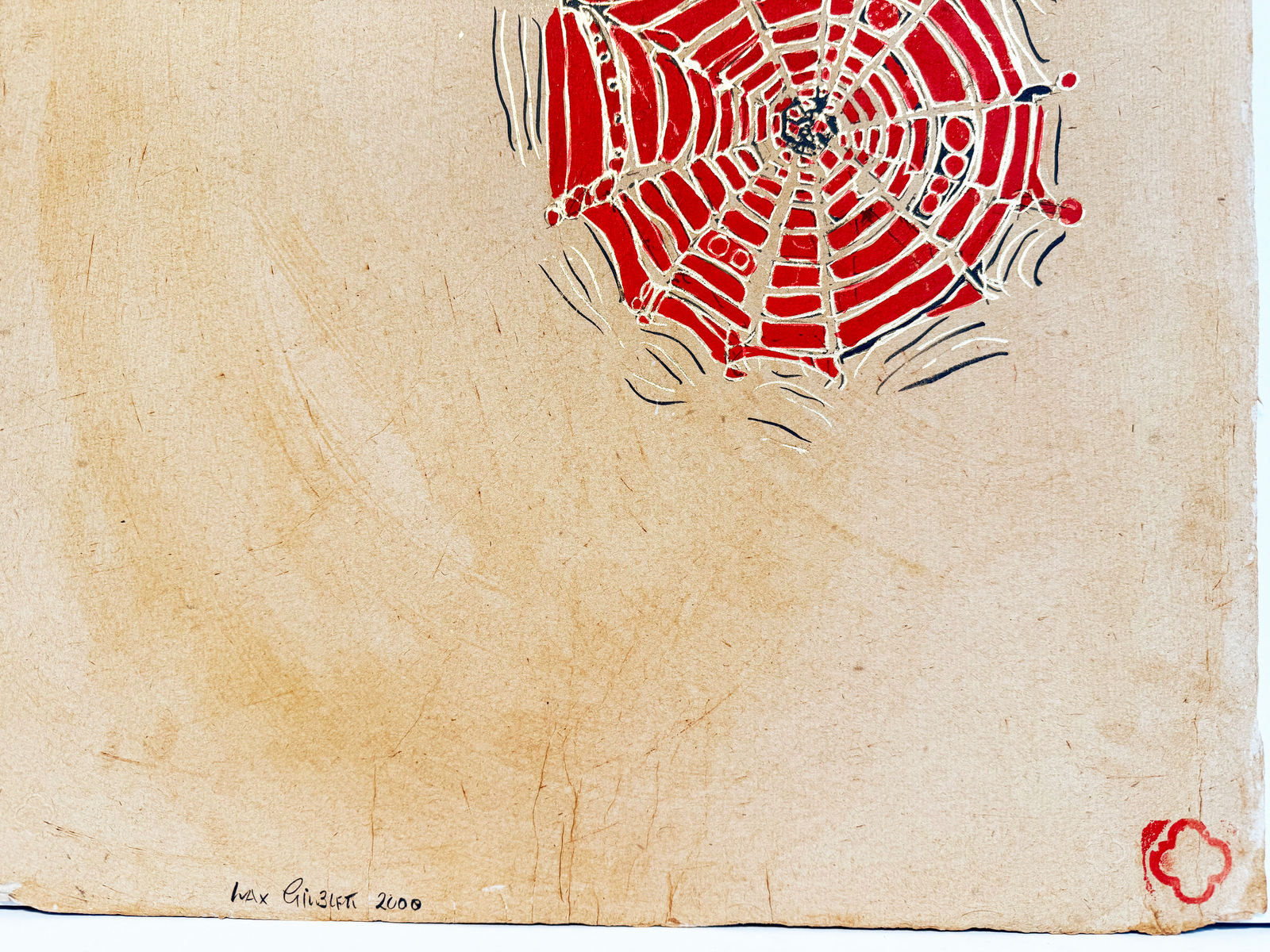 Max Gimblett, Her Visit, 2000