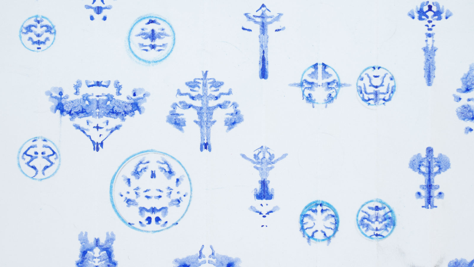 Emily Feather (Bruce Conner), INKBLOT DRAWING APRIL 18, 2005, 2005