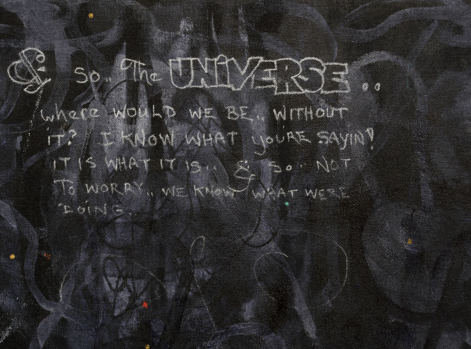 William T. Wiley, & So the Universe, 2008