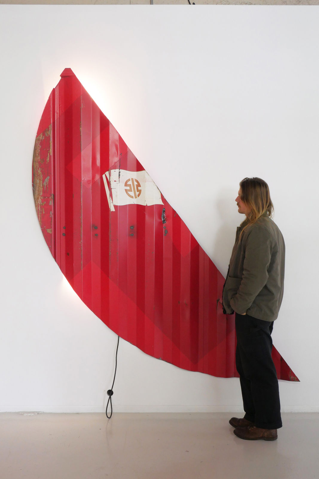 LOT-EK, #19 2D Circle Side Wall Piece, 2023