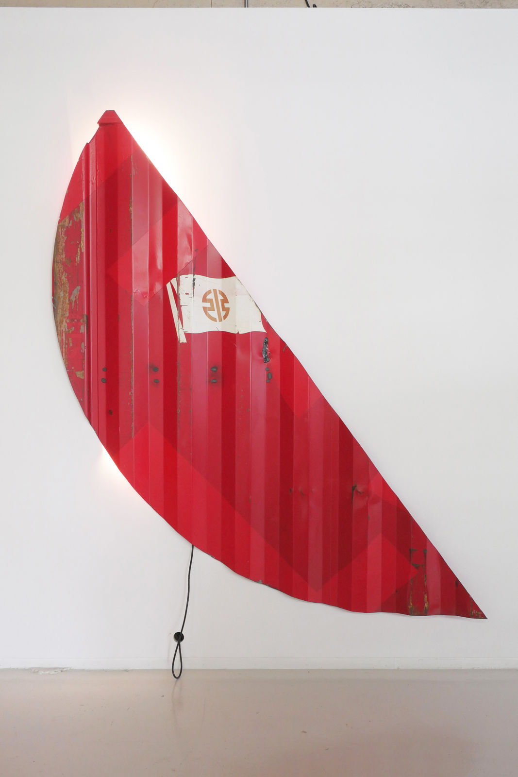 LOT-EK, #19 2D Circle Side Wall Piece, 2023