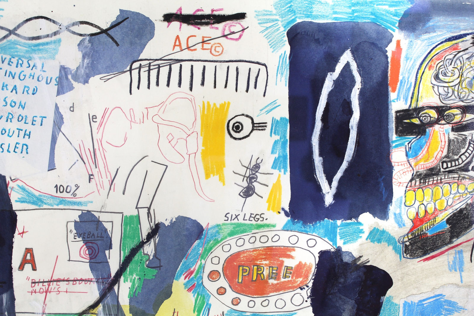 Jean-Michel Basquiat, Untitled, 1985