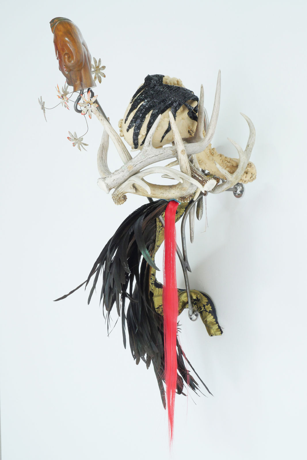 Rina Banerjee, Hear her jingle, a feathery collar from which she hollered when merchants made milky mistakes and ballsy governments squandered without secrets, so she lamented of what of descendants. She thought into her mirrors we can’t be friends now ring ruler, the rider, unkept horses., 2024