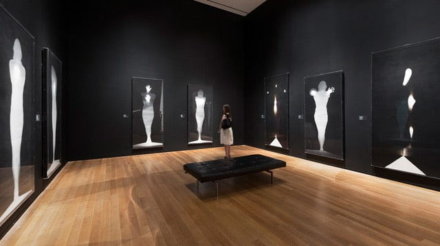 SOUND OF TWO HAND ANGEL, installed at SFMoMA