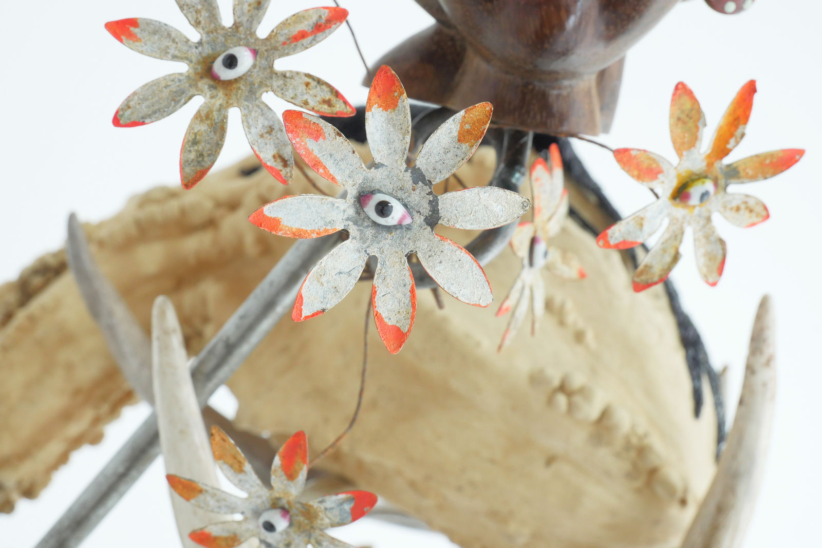 Rina Banerjee, Hear her jingle, a feathery collar from which she hollered when merchants made milky mistakes and ballsy governments squandered without secrets, so she lamented of what of descendants. She thought into her mirrors we can’t be friends now ring ruler, the rider, unkept horses., 2024