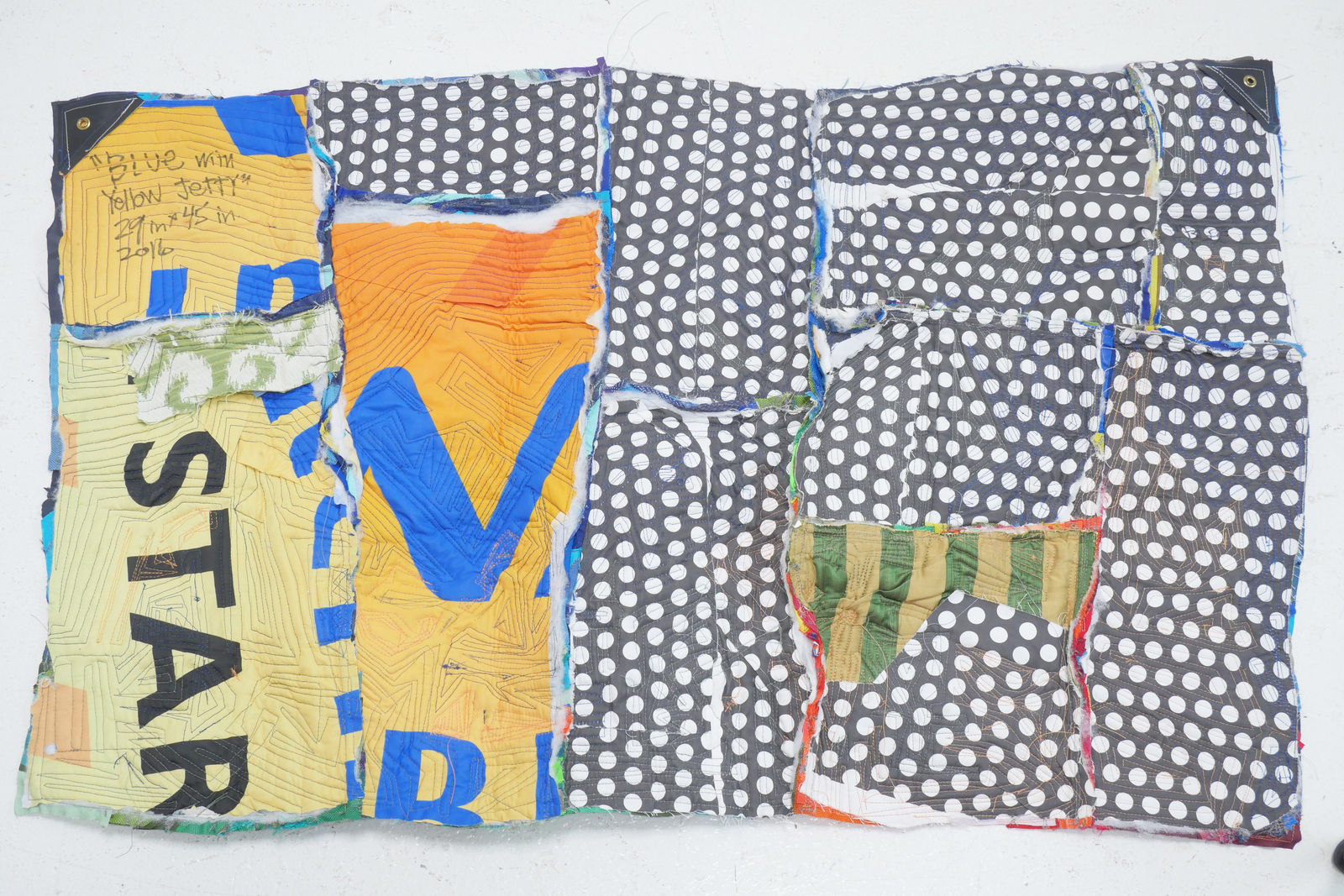 Mansur Nurullah, Blue with Yellow Jetty, 2016